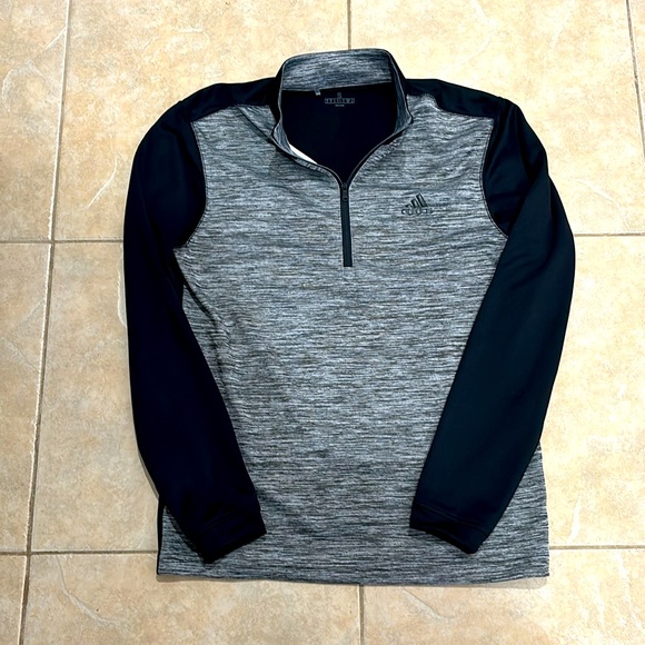 Men’s Adidas Quarter Zip Shirt - Picture 2 of 10